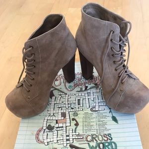 Jeffrey Campbell Lita 8M Taupe